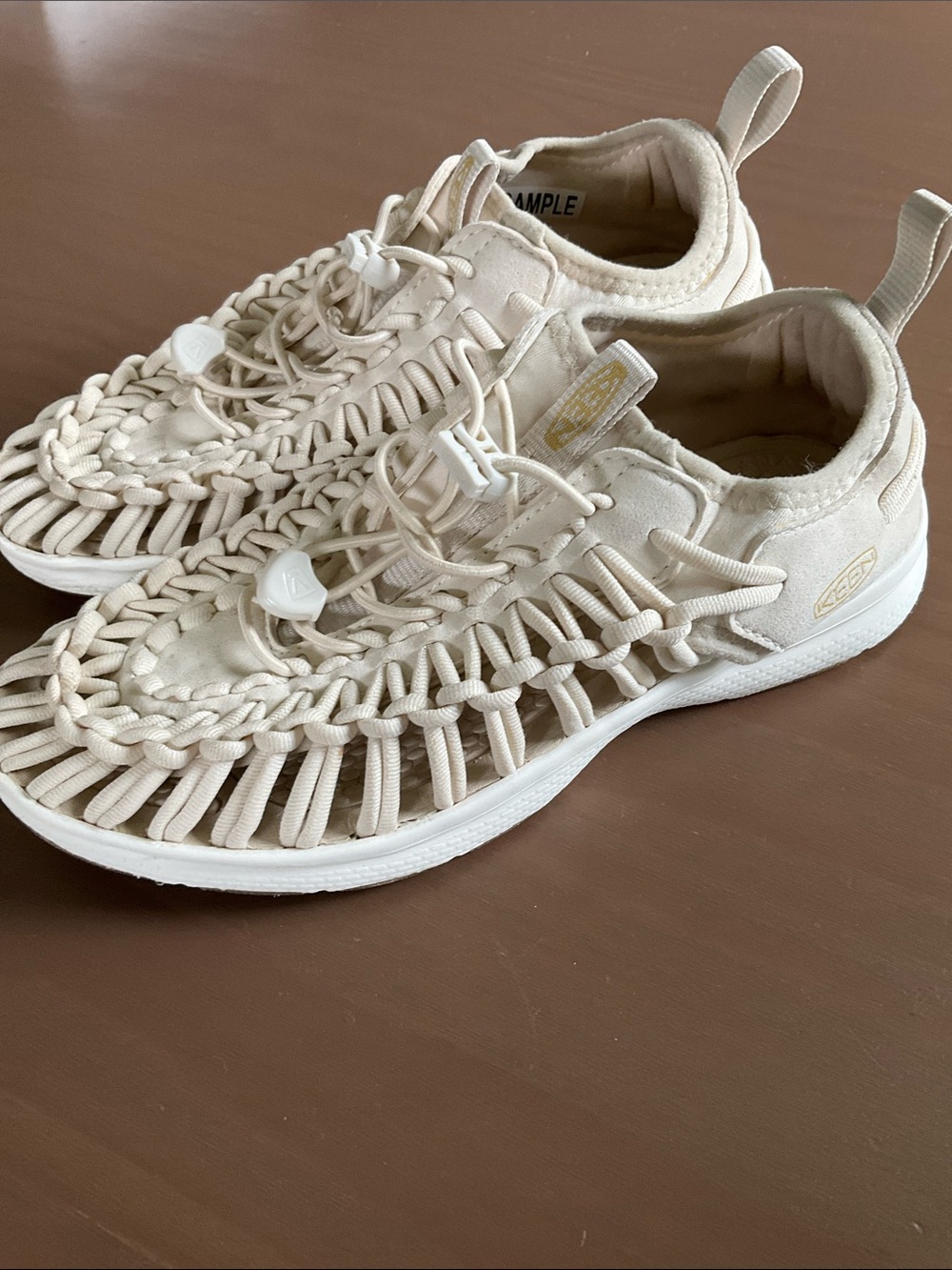 Keen Women's Cream Woven Sandals - Picture 2 of 7